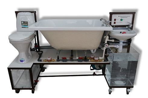 Лабораторный стенд « Монтаж сантехнического оборудования» 