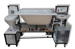 Лабораторный стенд « Монтаж сантехнического оборудования» 